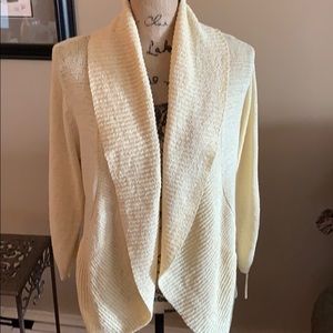 Willi Smith XL Buttery Yellow Lightweight Sweater